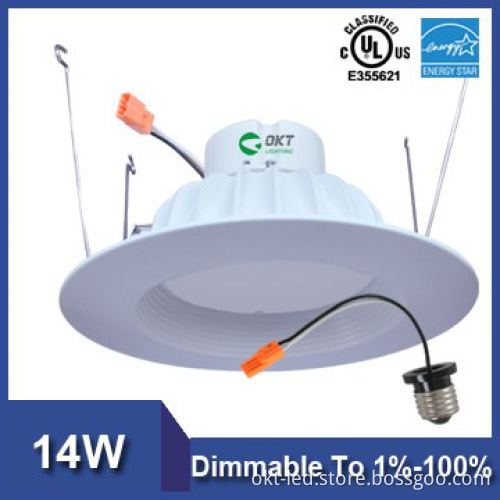new retrofit manufacturer direct price UL 14w 6inch led downlight bulb